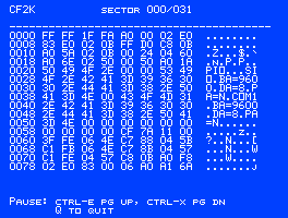 Cf2k display binary